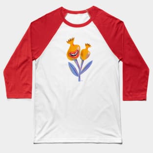 Flower Baseball T-Shirt